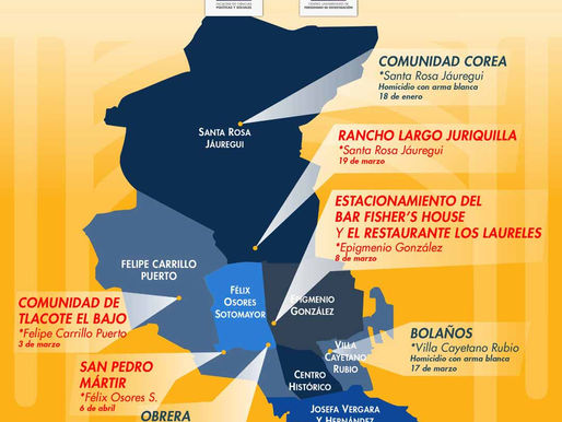 Inseguridad en Querétaro capital no cesa: 7 ejecuciones en un mes