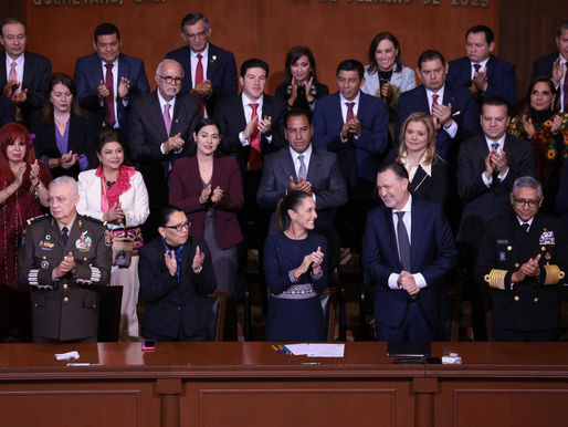 Sin representante de SCJN, Presidenta destaca sentido “nacionalista” de Reforma al Poder Judicial