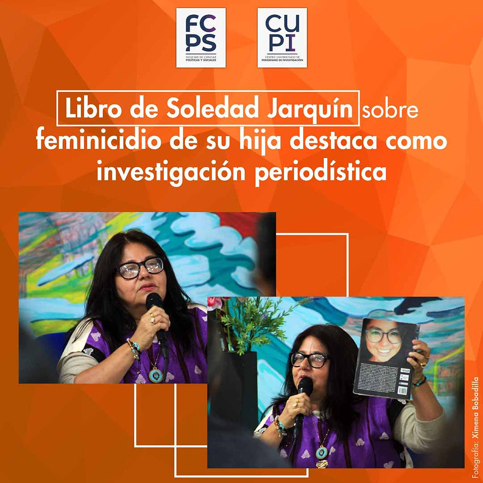 Libro de Soledad Jarquín sobre feminicidio de su hija destaca como investigación periodística