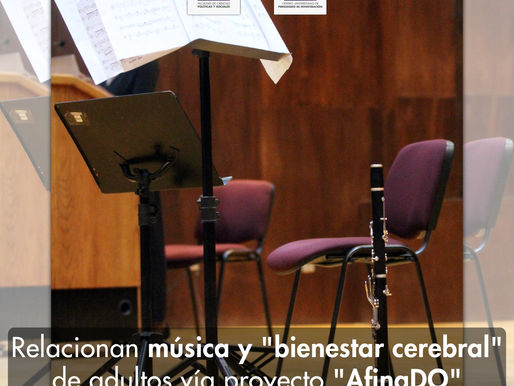 Relacionan música y “bienestar cerebral” de adultos mayores vía proyecto “AfinaDO”