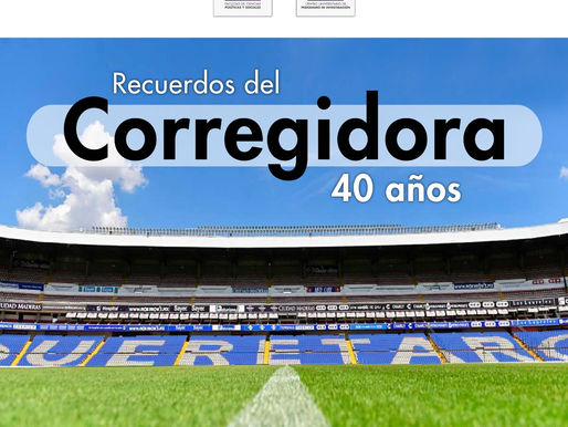 #40AñosDelCorregidora: el gol de Ronaldinho desde media cancha