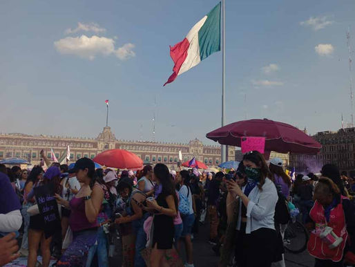 #8M en CDMX: mujeres que luchan volvieron a dar muestra de empoderamiento