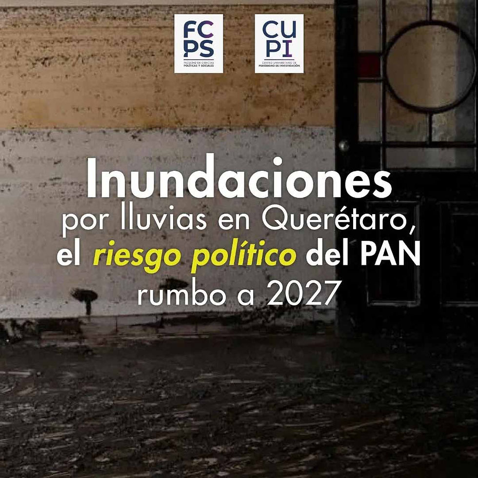 Inundaciones por lluvias en Querétaro, el riesgo político del PAN rumbo al 2027