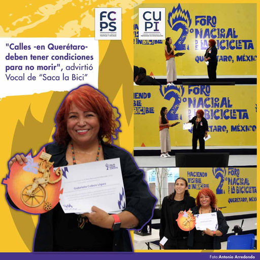 Autoridades y agentes de movilidad son omisos en normatividad dirigida a peatones y ciclistas: Gabriela Cobos