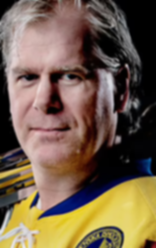 Magnus Sigge Svensson i Tre Kronor tröja