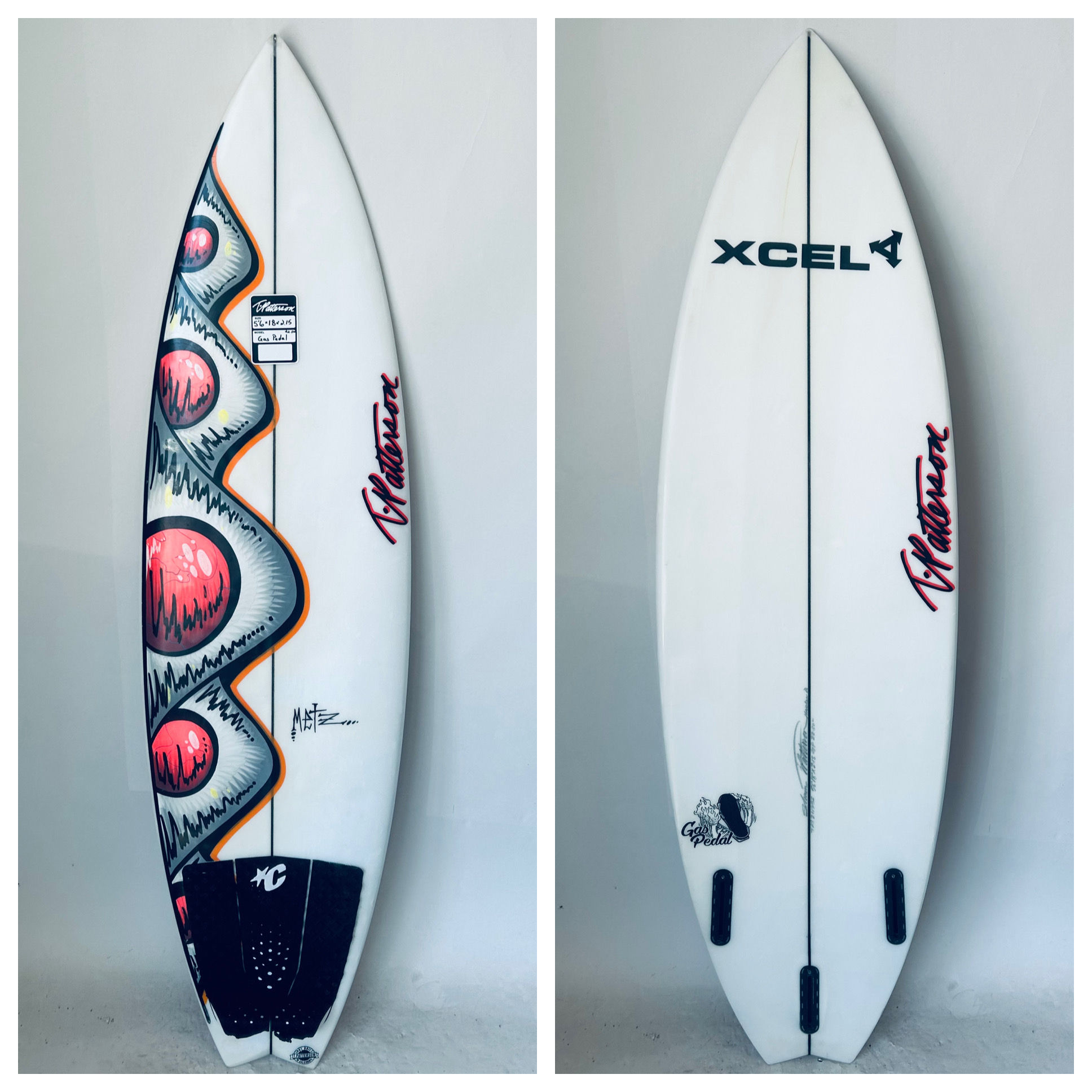 Gas Pedal - 5'6 x 18 x 2.15 x 22.50L (Cash Norris Consignment)