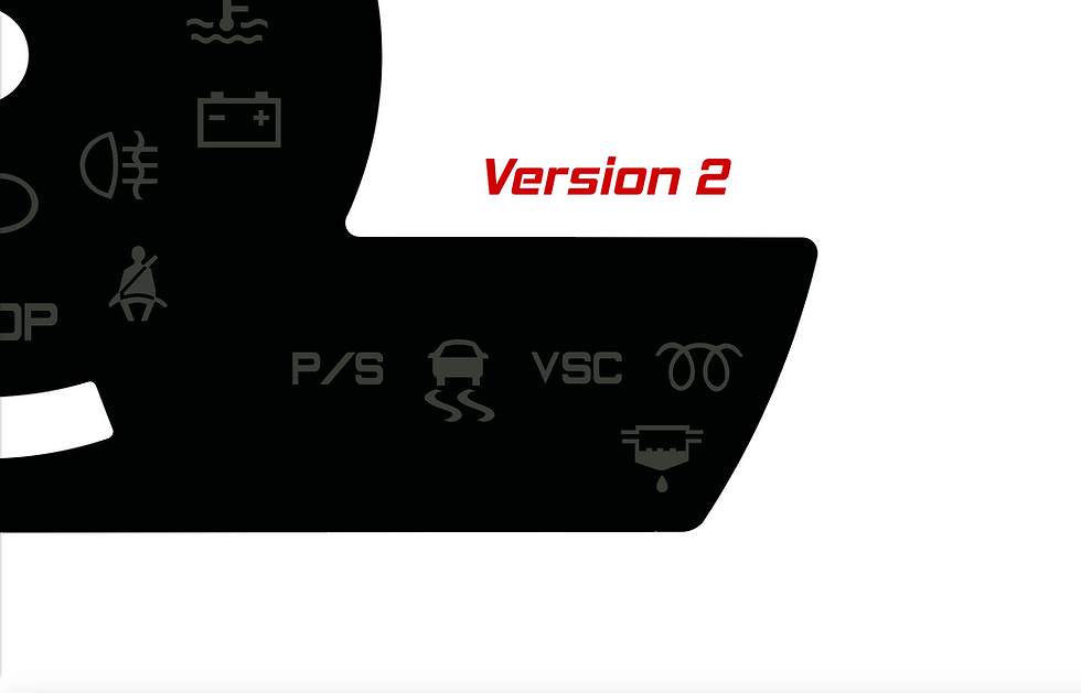 Thumbnail: Bug Citroen C1 Toyota Aygo Peugeot 107 Carbon Dial Cards