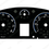 Thumbnail: Vauxhall Corsa D Petrol Version 1 VXR Style Plain Dial Cards 8 Colours