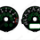 Thumbnail: Mini Cooper R53 Twin Prefacelift V2 Plain Custom Dial Cards 8 Colours