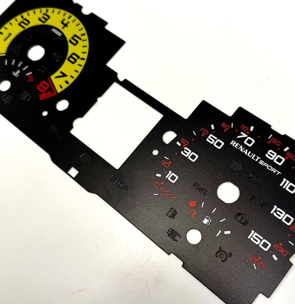 Thumbnail: Renault Clio RS197 Plain Dial Cards