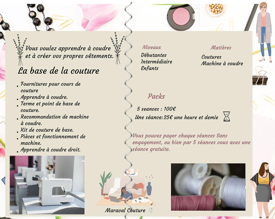 Cours de couture pour débutants