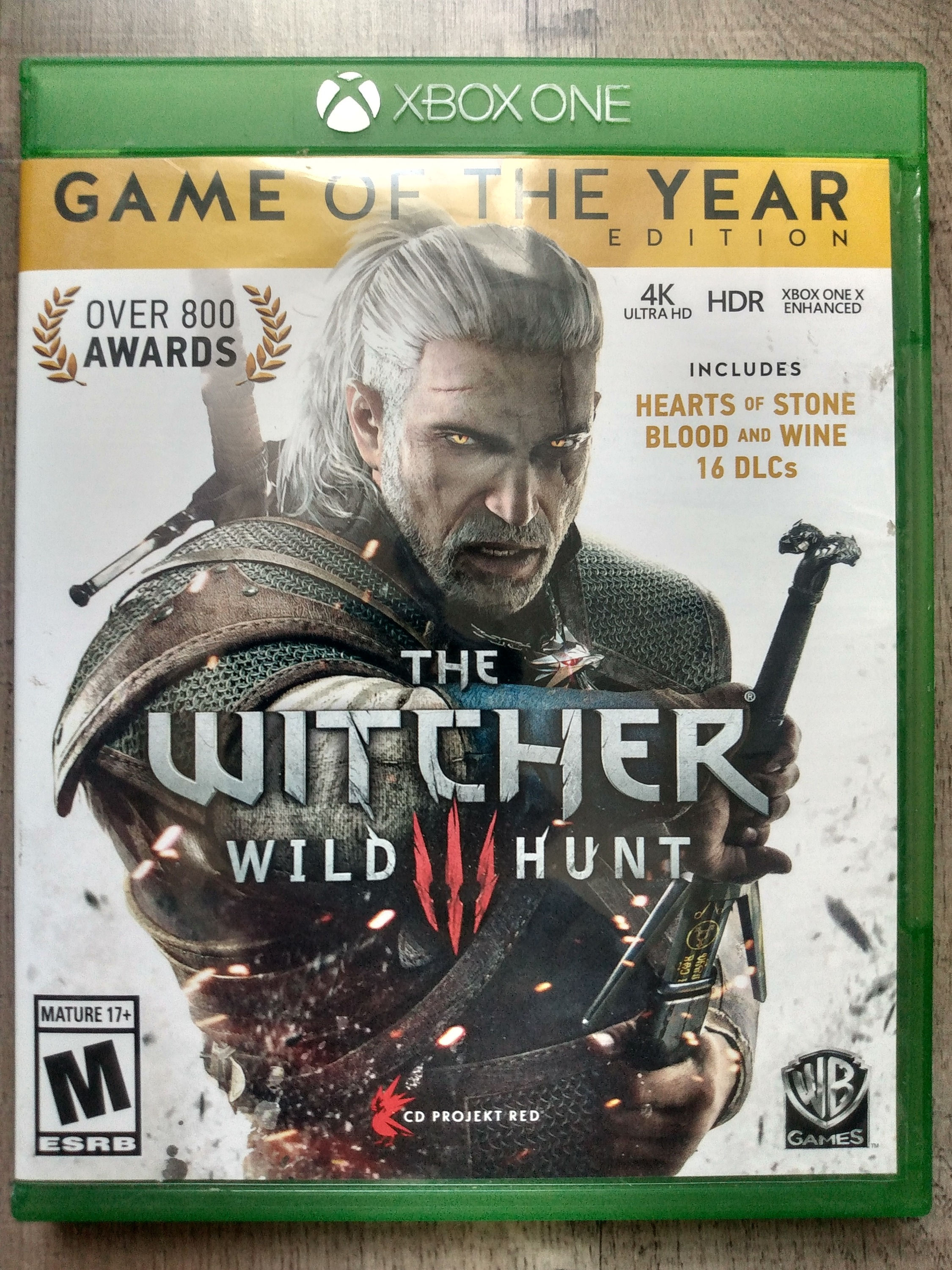 The Witcher: Wild Hunt (Game of the year)