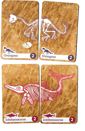 Match These Bones: A Dinosaur Memory Game - WHISTLESTOP BOOKSHOP