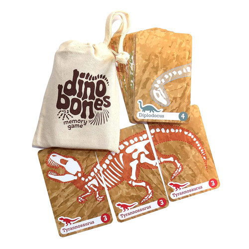 Dino Bones memory game Hillcrest Games