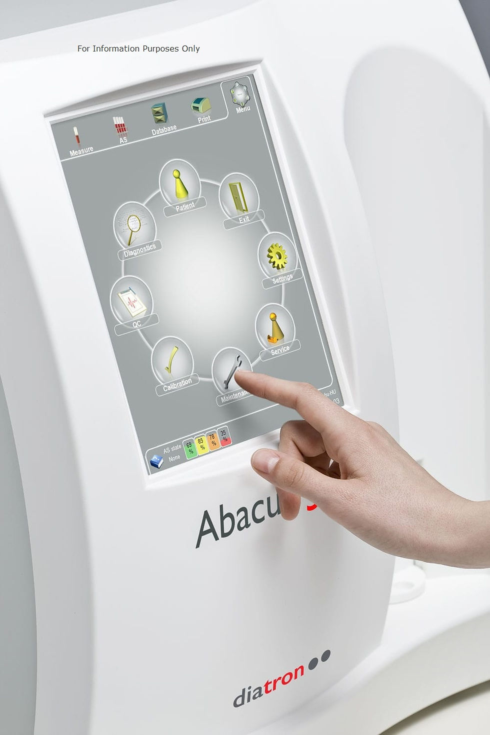 Miniature : Diatron Fully Automated Random Access Biochemistry Analyzer