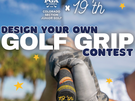 First Tee - Golf Grip Design Contest - Due 12/1