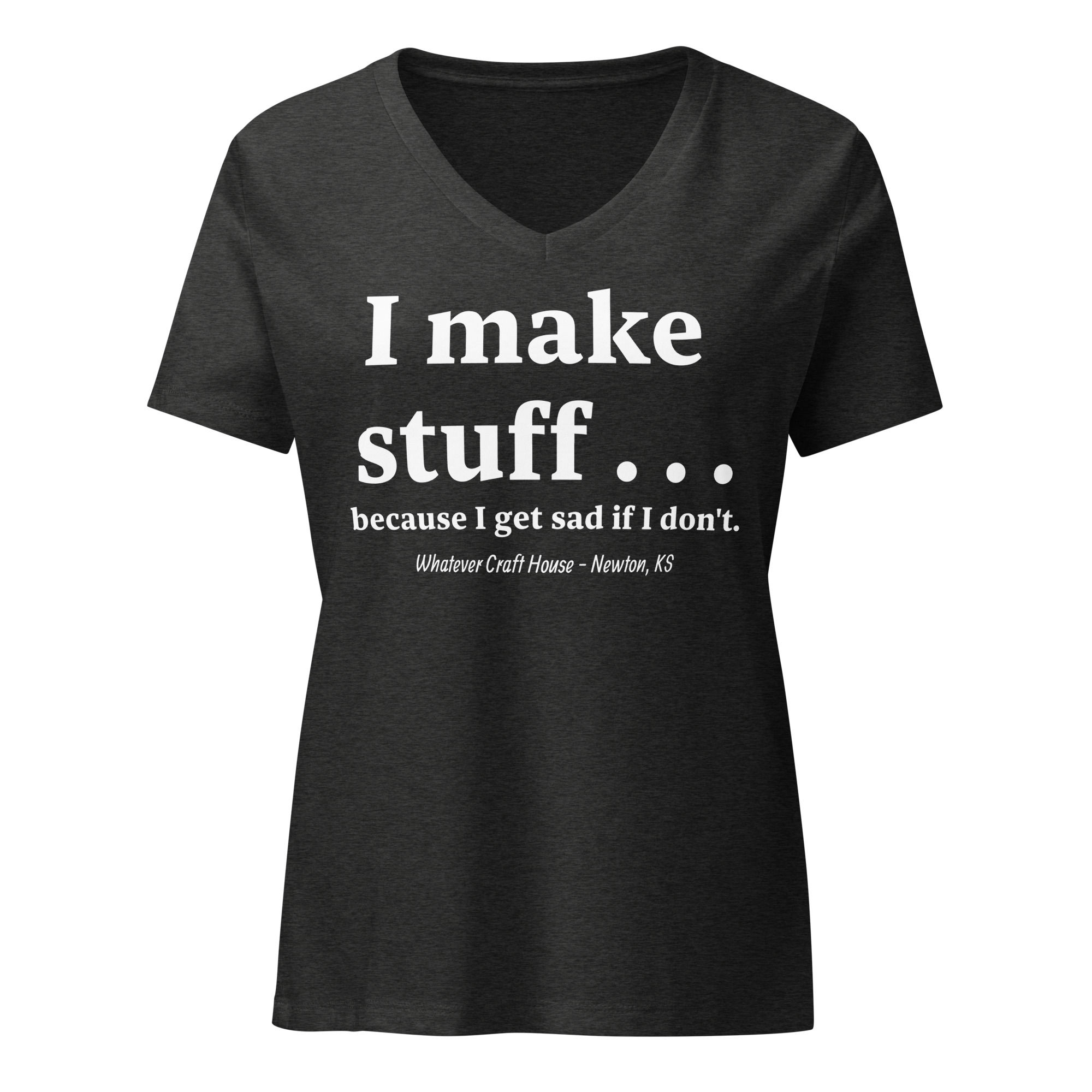 Women’s relaxed v-neck t-shirt
