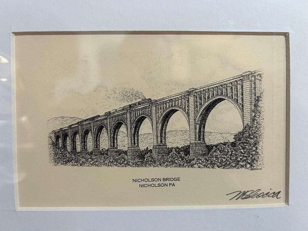 Thumbnail: 5x7 Matted Black & White Prints Unframed