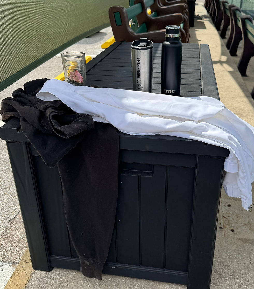 Items left behind after the Club Championships on March 24th.