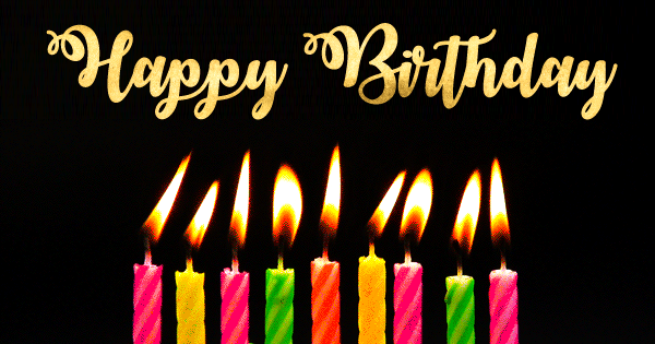 Happy Birthday Candles from bestanimatio
