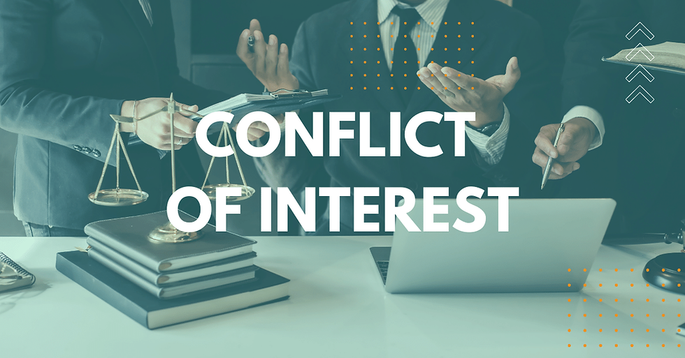 Conflict of Interests or not - What do you Think?