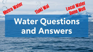 Water Questions and Answers
