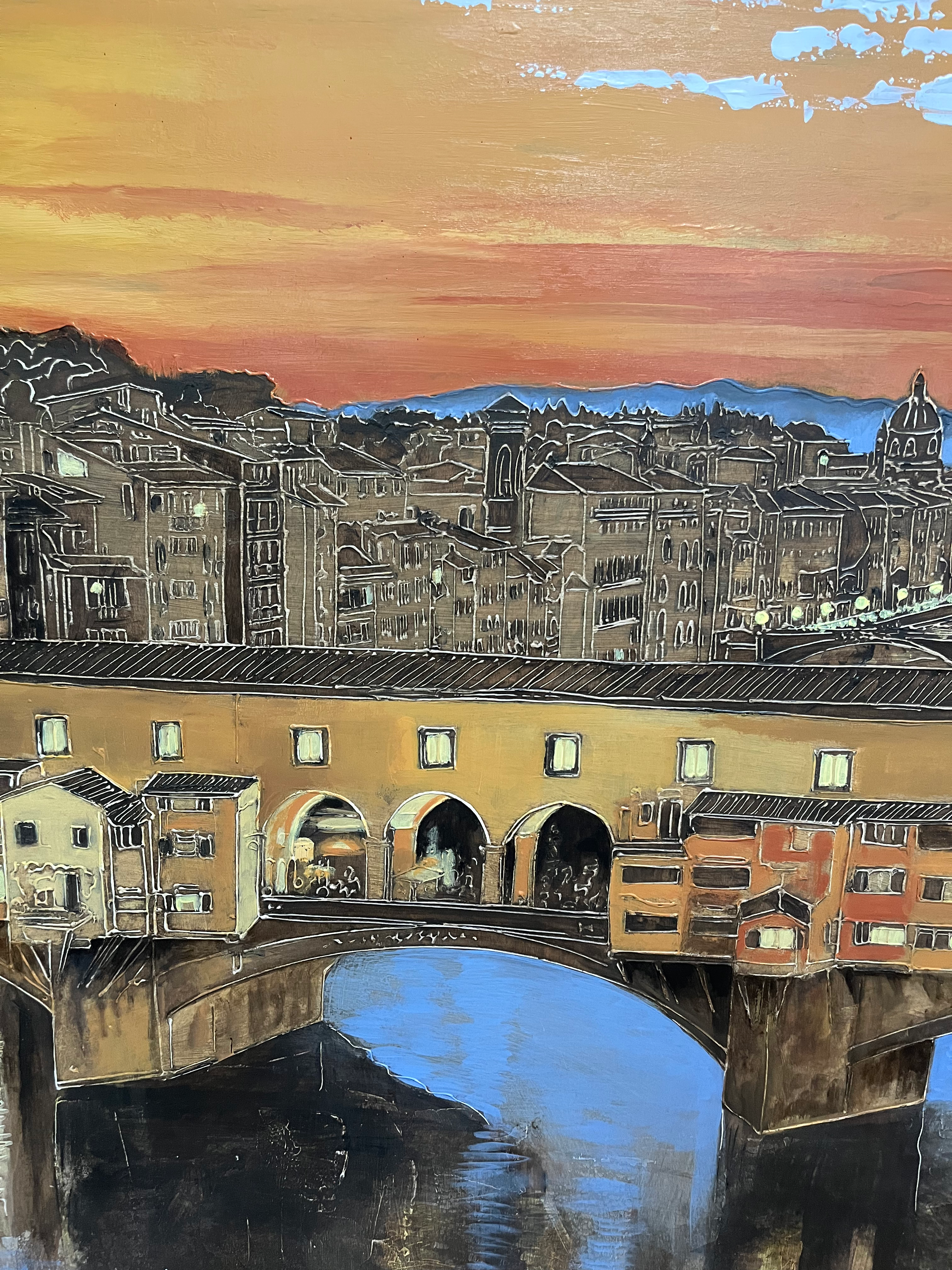 Ponte Vecchio at Dusk 