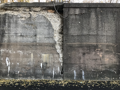 A bronzeville wall cracked taken by Jenn Freeman | Po'Chop | Iphone 7