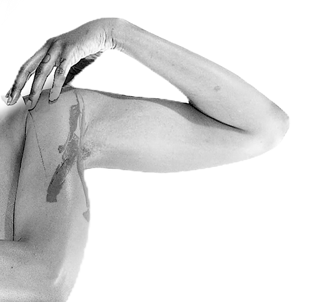 arms folded on elbow for The Brown Pages | Jenn Freeman | Po'Chop | Chicago performance artist for LITANY