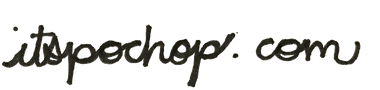 itspochop.com written in curvise by Chicago Performace artist Jenn Freeman Po'Chop in thick sharpie