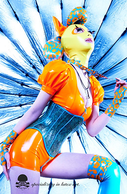 Latex Catsuit Made-to-Order | Kurage.tokyo ラバーキャットスーツ