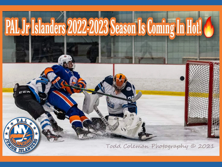 Stay tuned for updates and info on your PAL Jr Islanders 2022-2023 season!