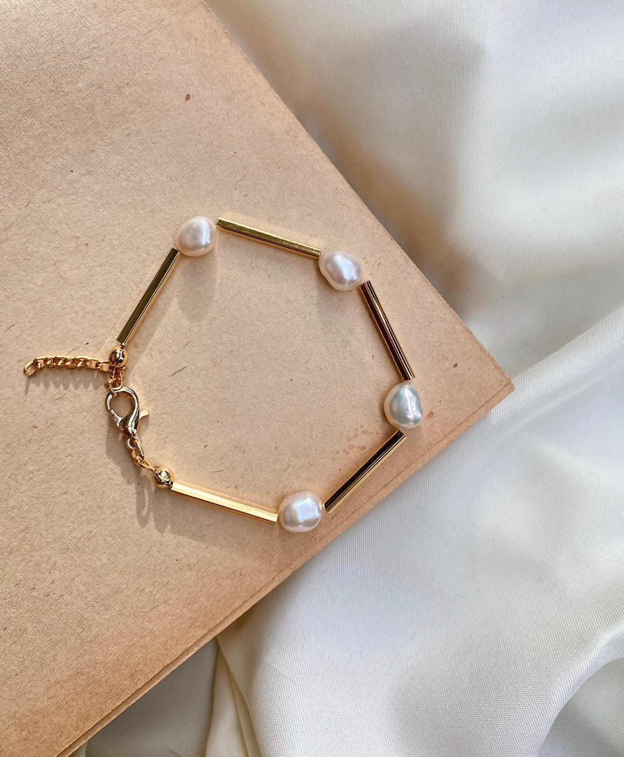 İnci&Gold Bileklik