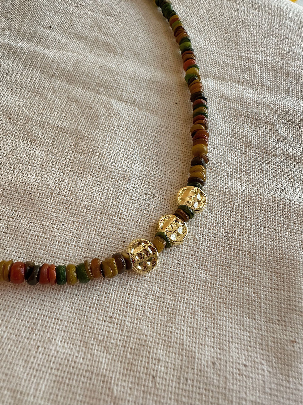 Küçük resim: Boho Sedef Kolye