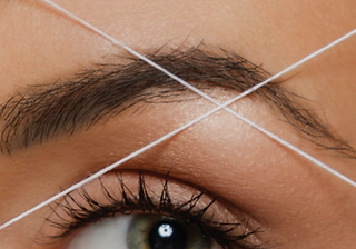 Threading brows or facial hair removal at Glamour Nails & Beauty in Oslo