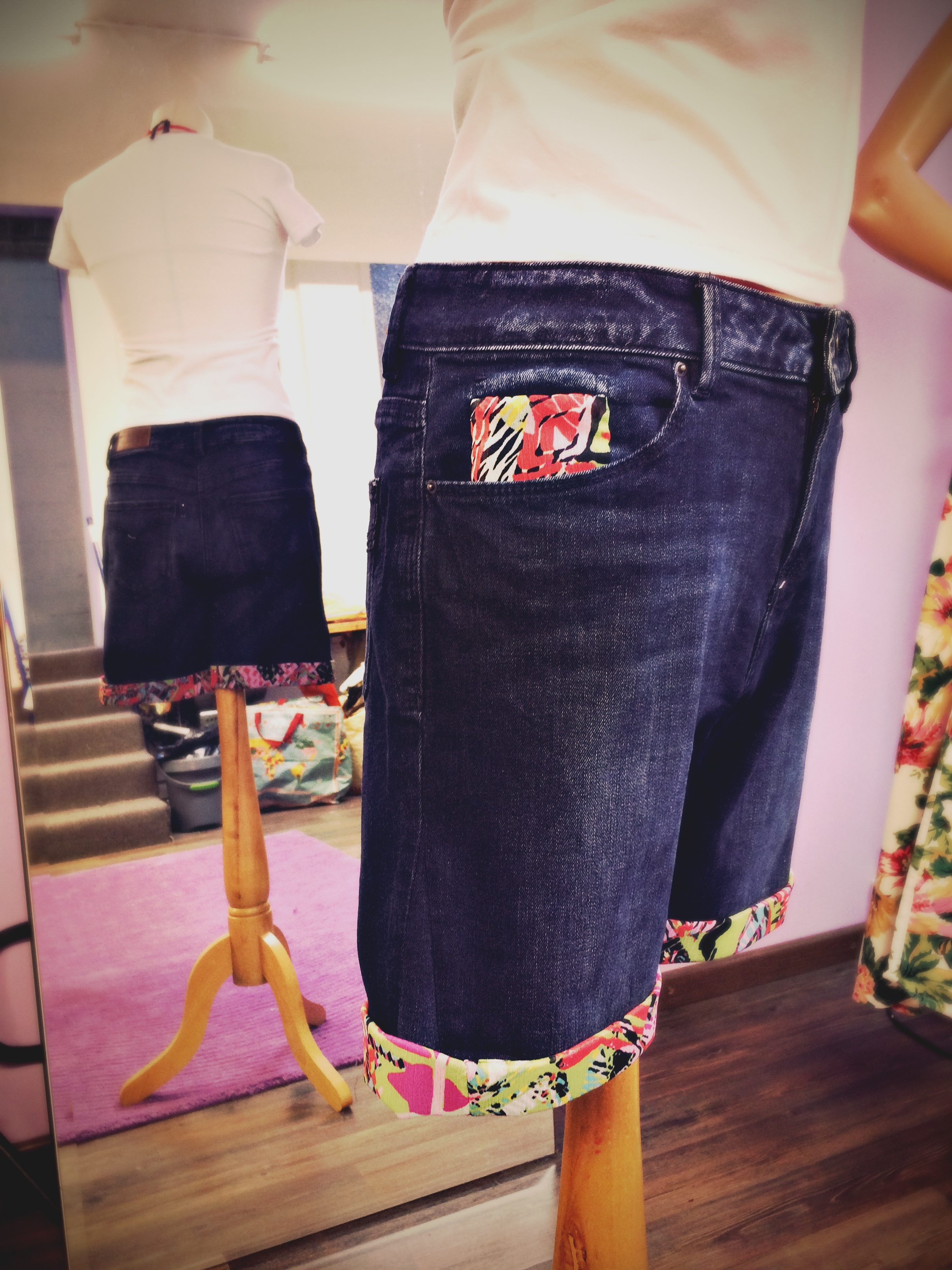 Custom sur jeans