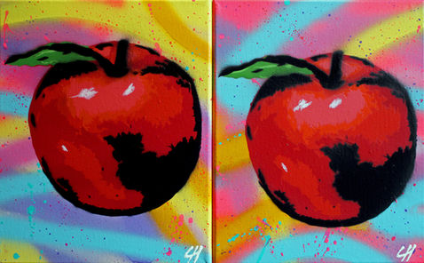 Graffiti Apples