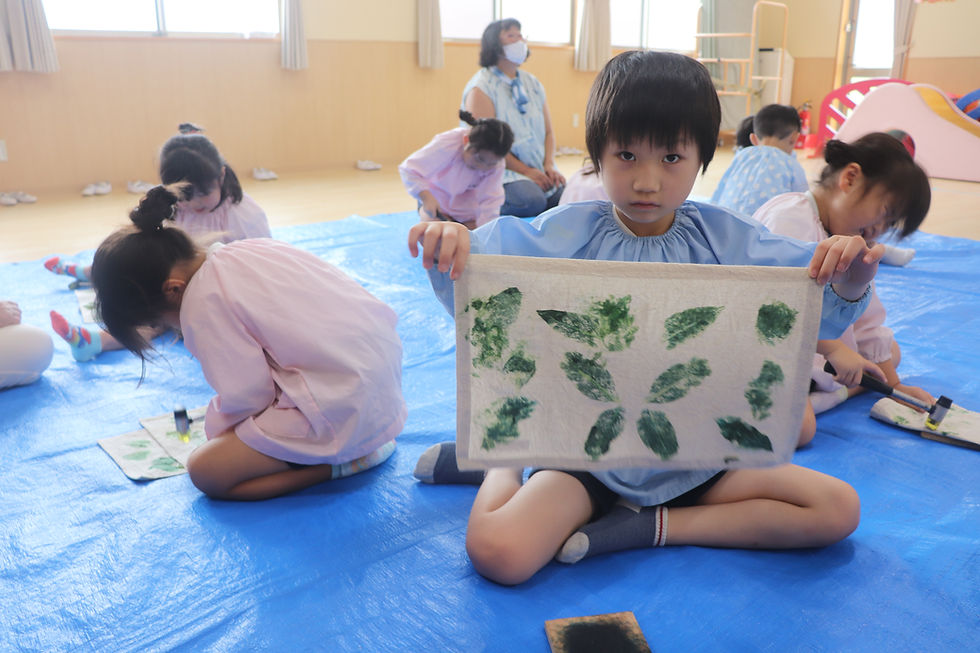 きれいな模様が出来たよ!!
