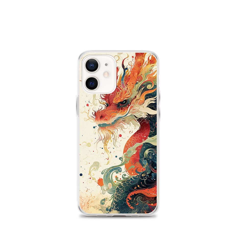 Thumbnail: Watercolor Dragon | Clear Case for iPhone®