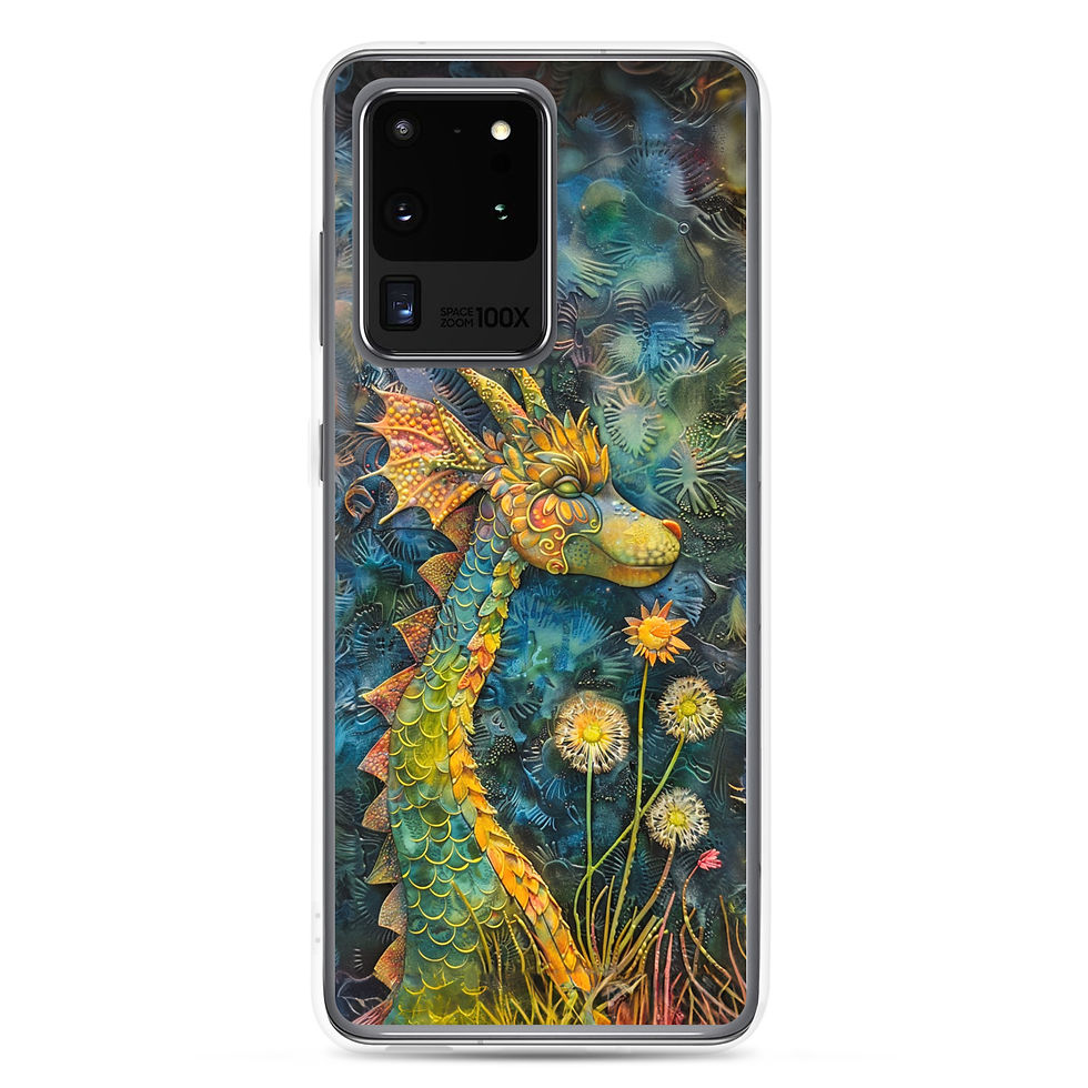 Thumbnail: Watercolor Dragon | Clear Case for Samsung®