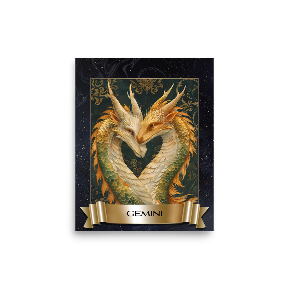 Gemini 8x10 Printable File