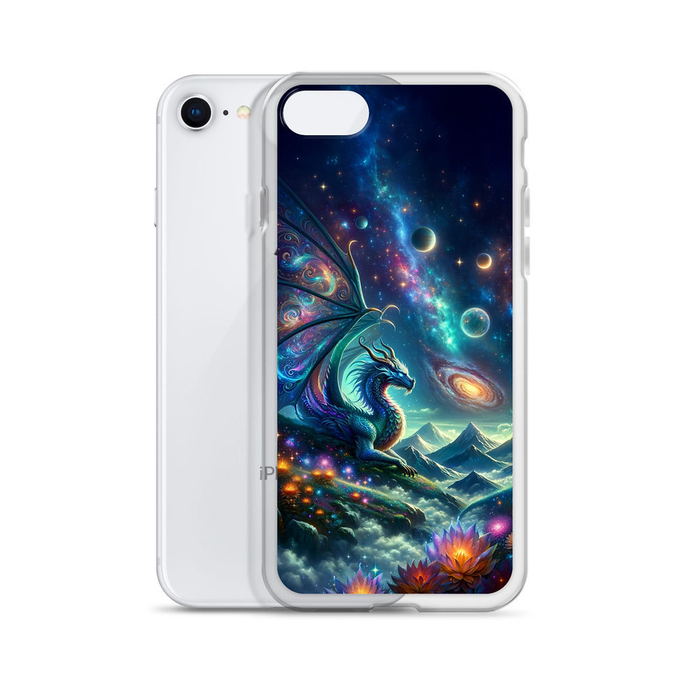 Thumbnail: Cosmic Dragon | Clear Case for iPhone®
