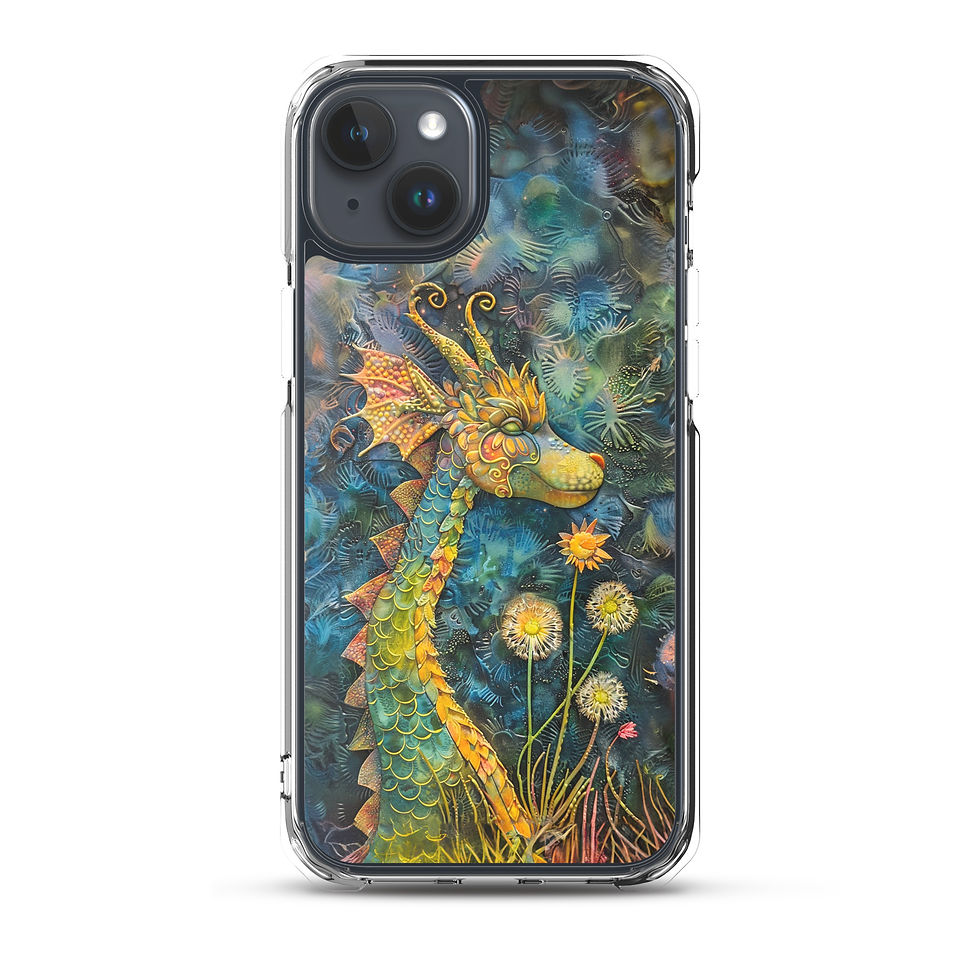 Thumbnail: Watercolor Dragon | Clear Case for iPhone®