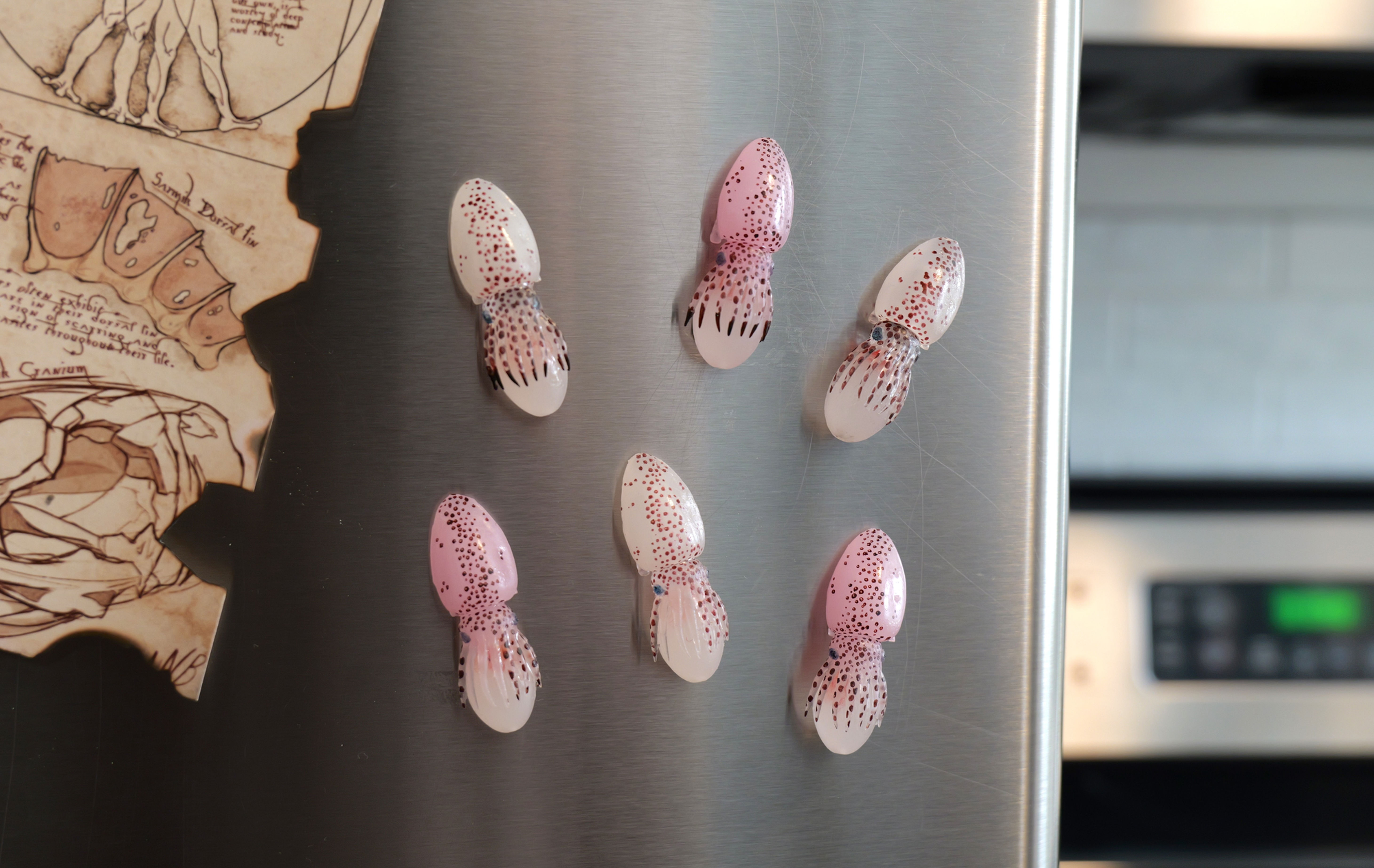 Classic Kraken Cutie Magnets