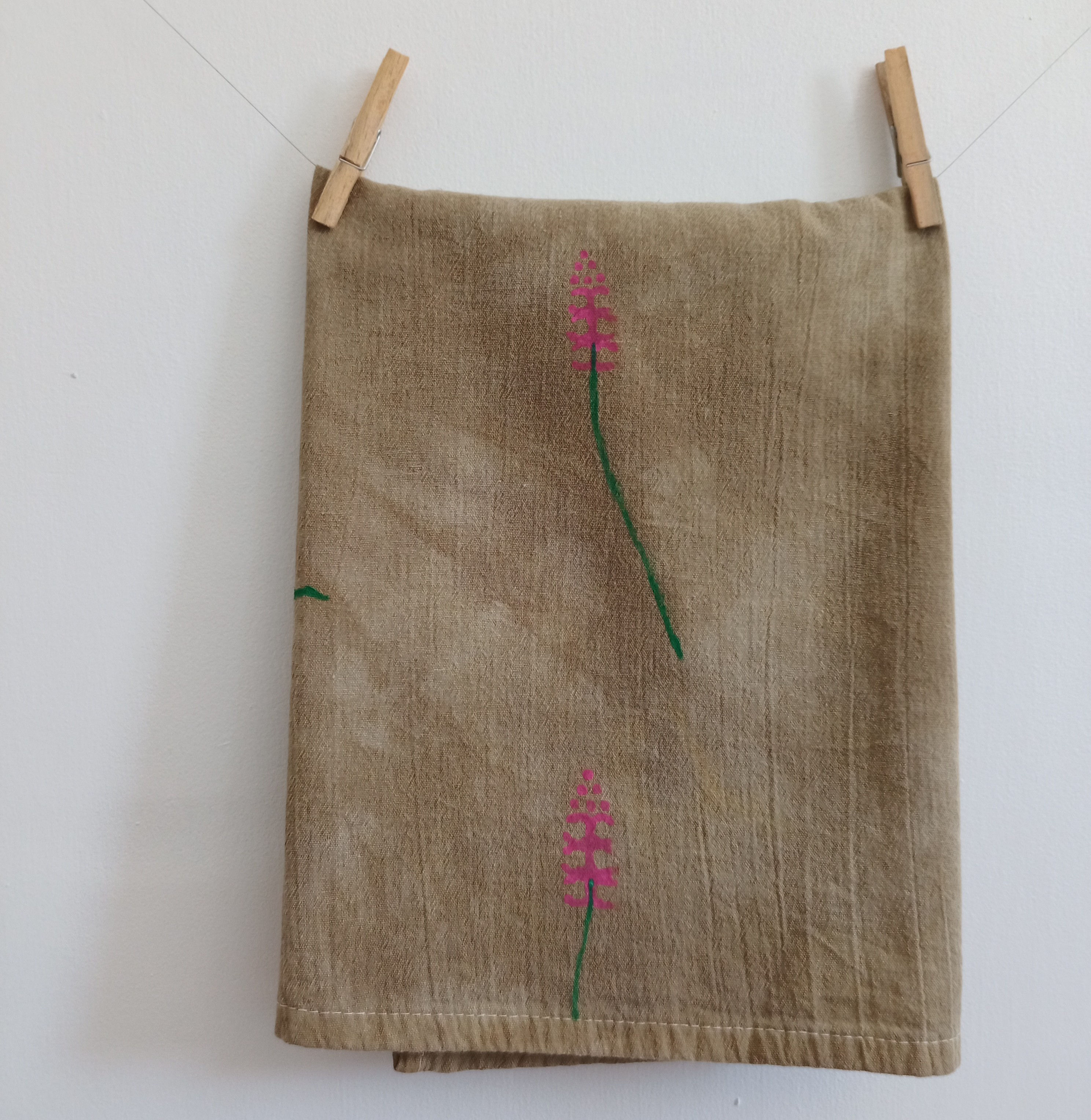 Hand Painted Cotton Hand Towels