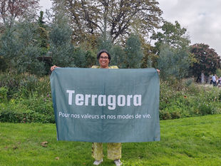 Terragora bénie par le Pape Léon XIV.