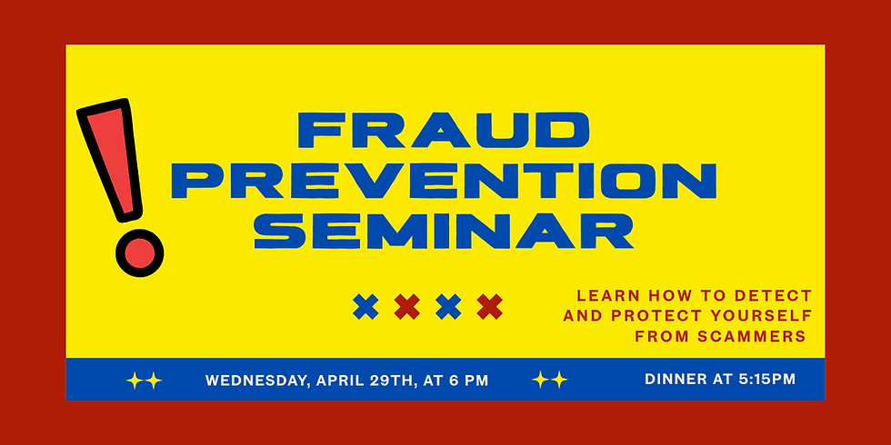 Fraud Prevention Seminar