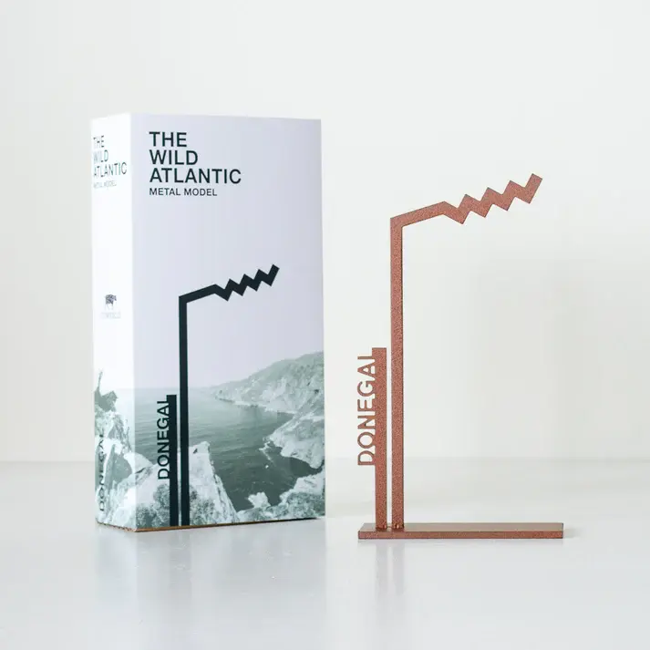 Donegal Wild Atlantic Way Metal Model