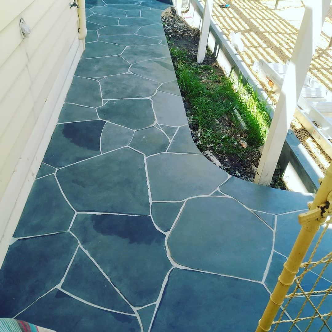 Bluestone paving m2