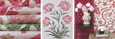Thumbnail: MUGHAL MEADOW Pink Oyster Linen